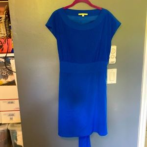 Royal Blue Cap Sleeve MIDI Dress by Gianni Bono